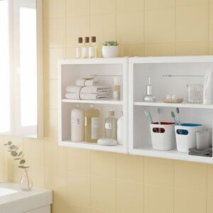 Ikea White Metal Medicine Cabinet